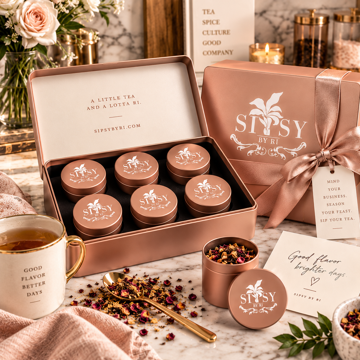 Sipsy Signature Canisters
