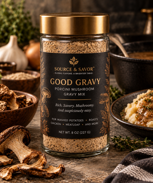 Good Gravy — Porcini Mushroom Gravy Mix