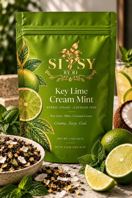 Key Lime Cream Mint — Coconut Mint Herbal Tisane