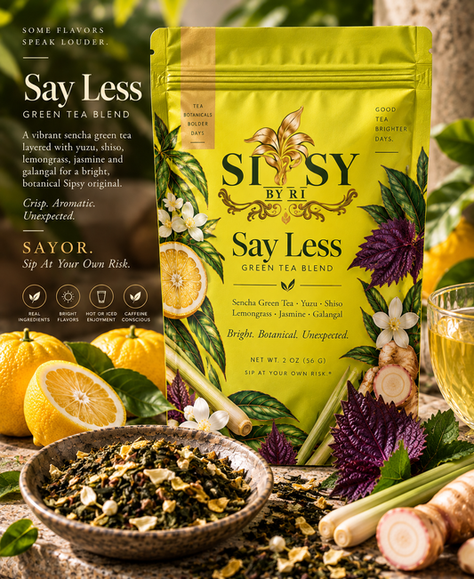 Say Less | Yuzu + Shiso Sencha