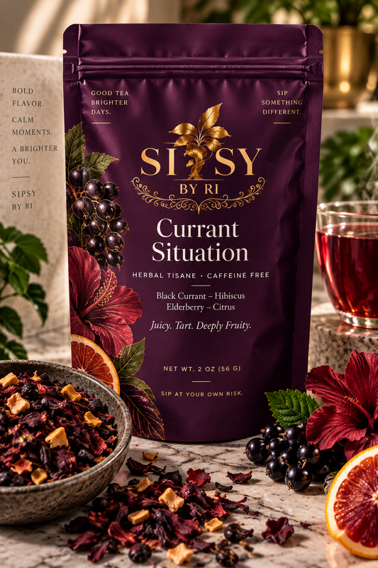 Currant Situation — Black Currant Hibiscus Herbal Tisane