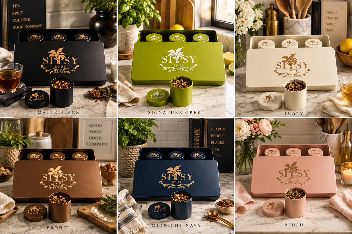 Sipsy Signature Canisters