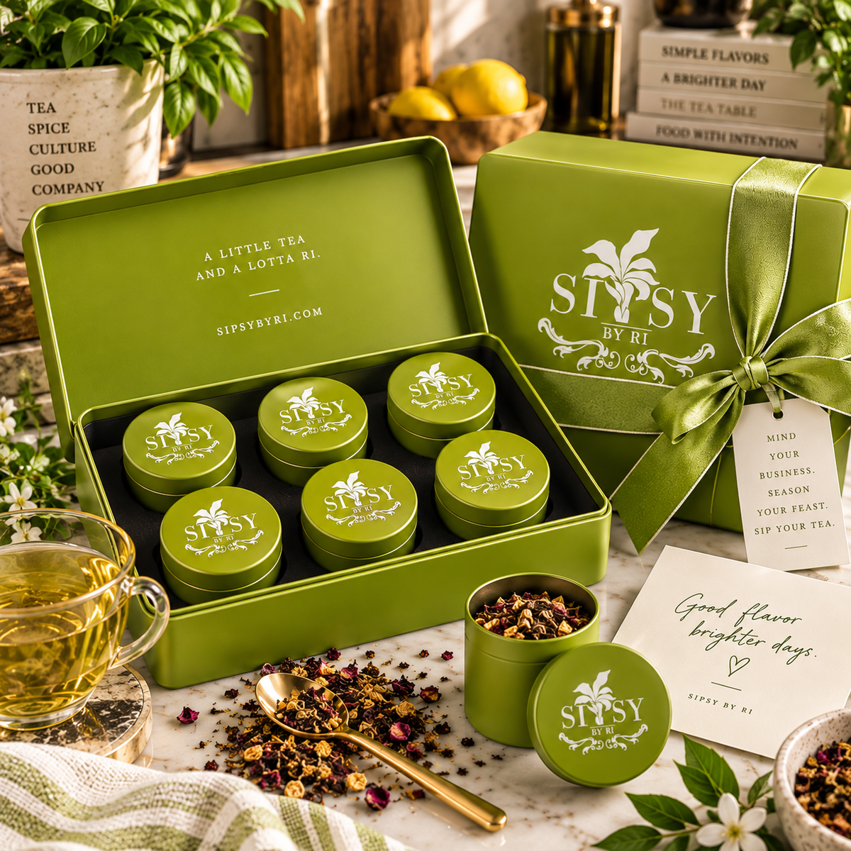 Sipsy Signature Canisters